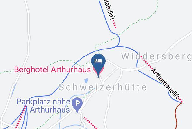 Sankt Johann Im Pongau - Berghotel Arthurhaus Maps
