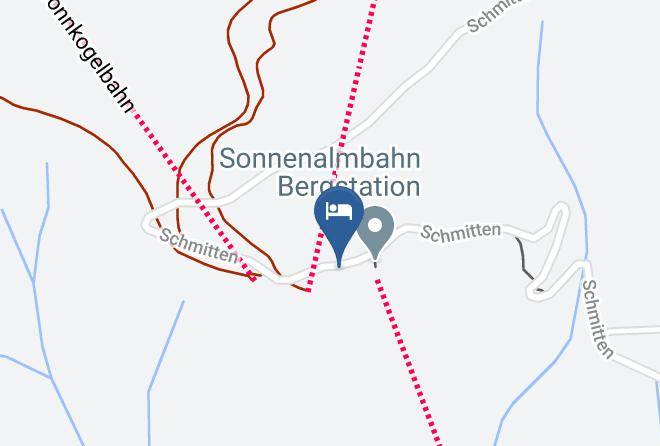 Zell Am See - Berghotel Blaickner's Sonnalm Maps