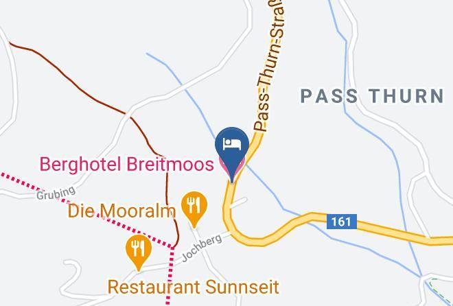 Zell Am See - Berghotel Breitmoos Maps