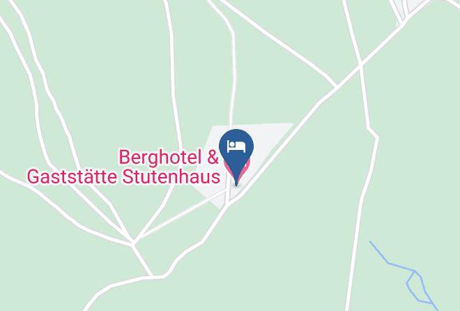 Hildburghausen - Berghotel & Gaststatte Stutenhaus Maps