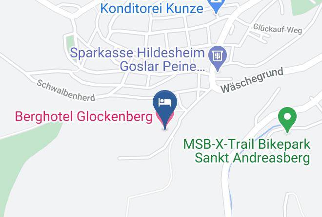 Goslar - Berghotel Glockenberg Maps