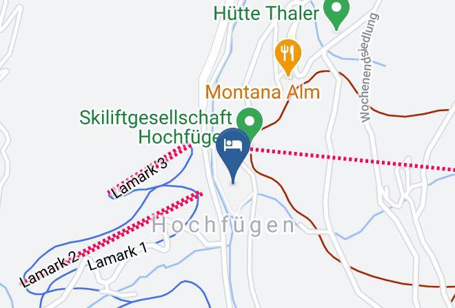 Schwaz - Berghotel Hochfugen Maps