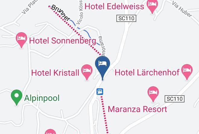 Bolzano - Berghotel Hofer Maps