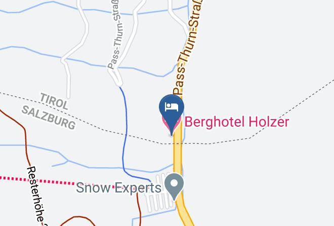 Zell Am See - Berghotel Holzer Maps