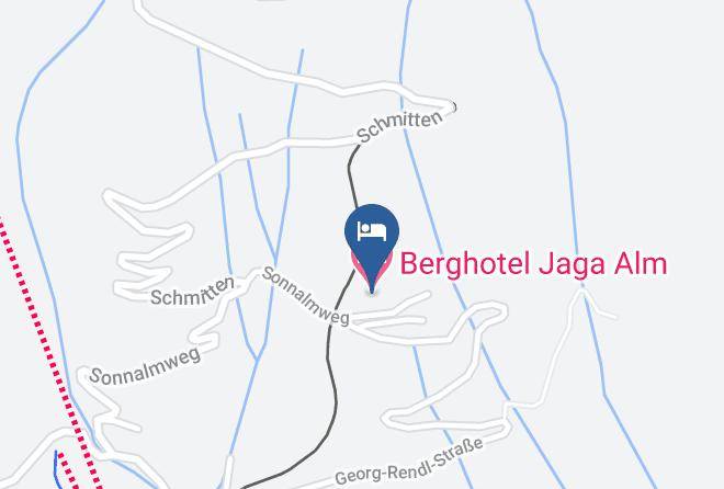 Zell Am See - Berghotel Jaga Alm Maps