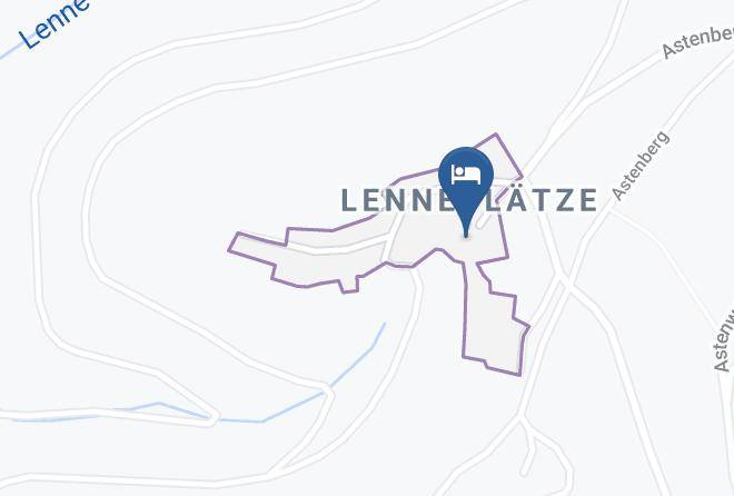 Berghotel Lenneplatze Winterberg Map