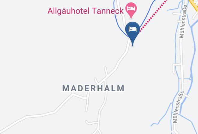 Oberallgau - Berghotel Maderhalm Maps