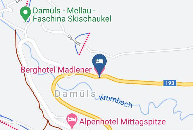 Bregenz - Berghotel Madlener Maps