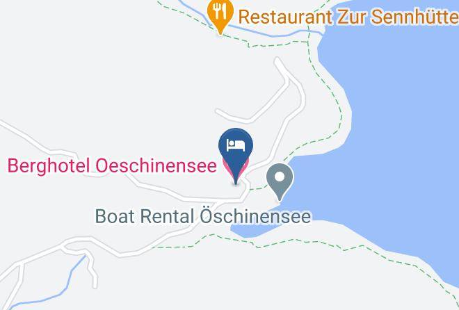 Frutigen Niedersimmental - Berghotel Oeschinensee Maps