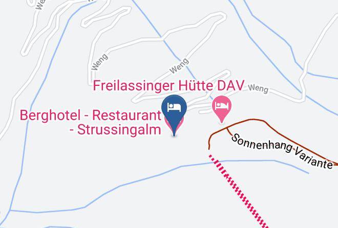 Sankt Johann Im Pongau - Berghotel Restaurant Strussingalm Maps