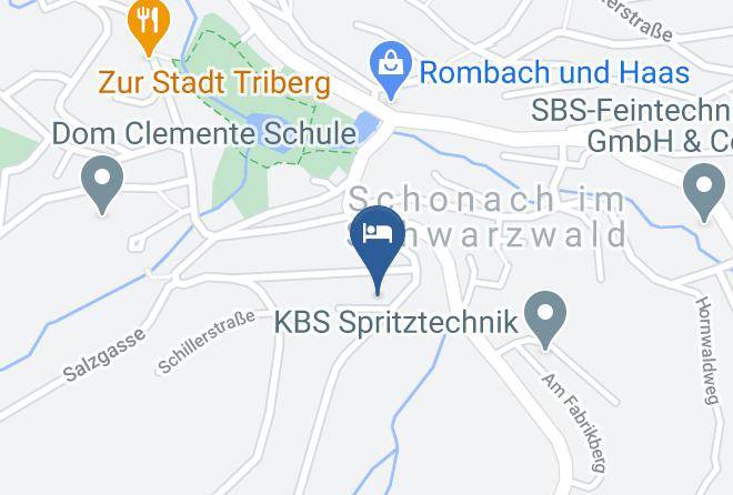 Schwarzwald Baar Kreis - Berghotel Schiller Schonach Gmbh Maps