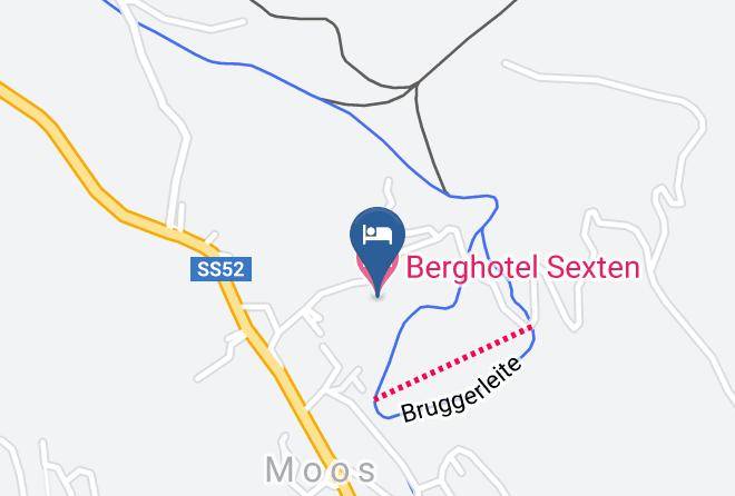 Bolzano - Berghotel Sexten Maps