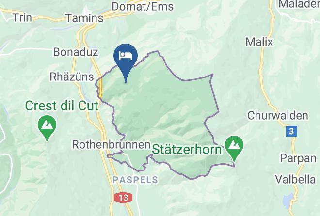 Viamala Region - Berghotel Sterna Maps
