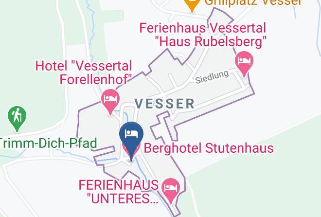 Suhl - Berghotel Stutenhaus Maps