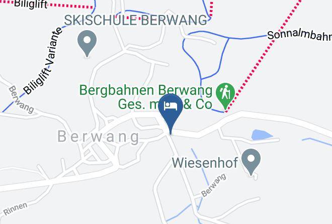 Reutte - Berghotel The Lounge Maps