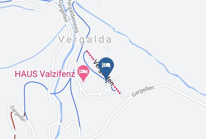 Bludenz - Berghotel Vergalden Maps