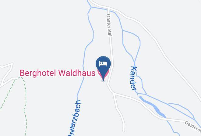 Frutigen Niedersimmental - Berghotel Waldhaus Maps