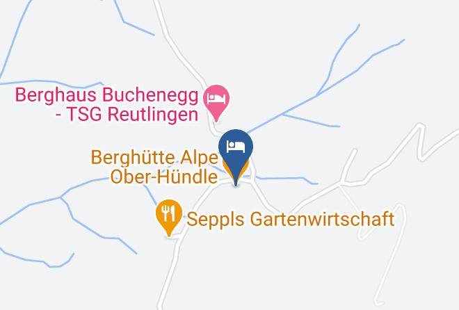 Oberallgau - Berghutte Alpe Ober Hundle Maps
