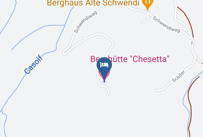 Prattigau Davos - Berghutte Chesetta Maps