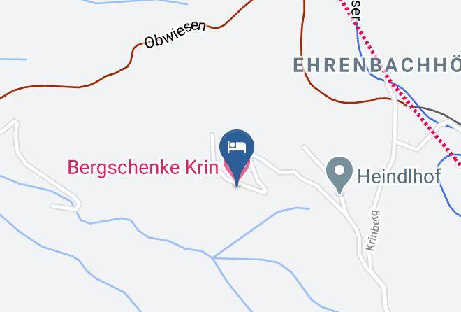 Kitzbuhel - Bergschenke Krin Maps