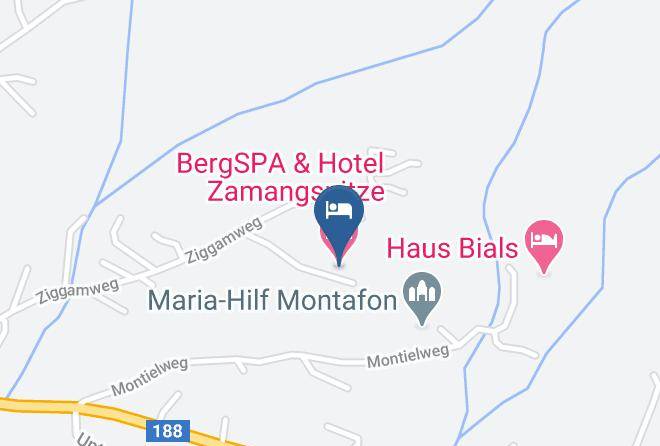 Bludenz - Bergspa & Hotel Zamangspitze Maps