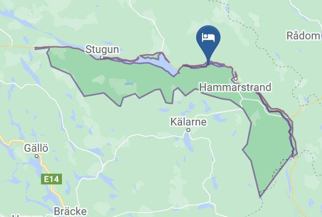 Ragunda - Bergvallens Stugby Maps