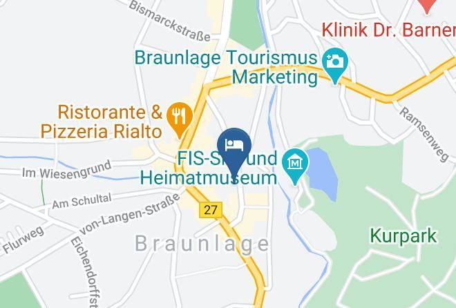 Bergwelt Braunlage Map