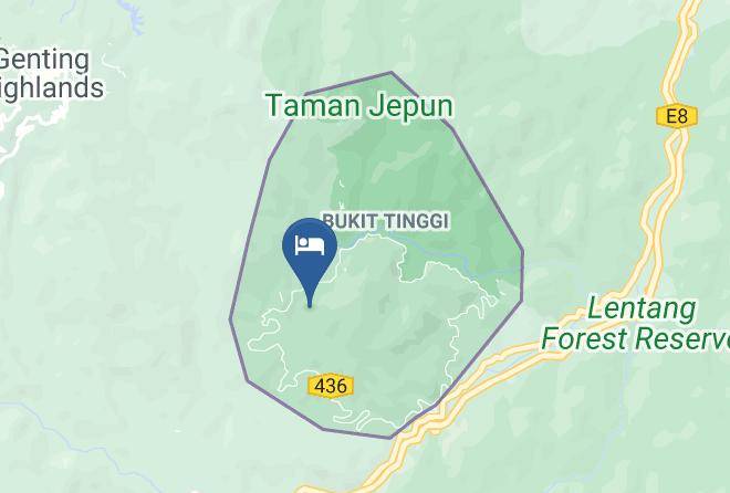 Bentong - Berjaya Hills Golf & Country Club Maps