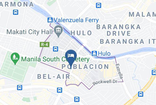 Metro Manila - Berjaya Makati Hotel Philippines Maps