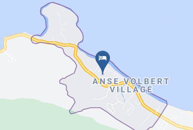Baie Sainte Anne - Berjaya Praslin Resort Maps