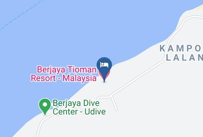 Rompin - Berjaya Tioman Resort Malaysia Maps