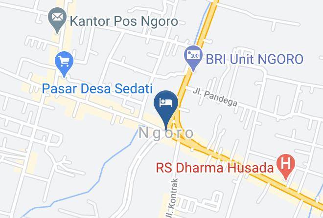 Mojokerto Regency - Berkah Kost Maps