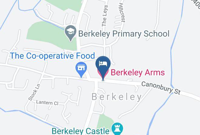 Glos - Berkeley Arms Hotel Maps