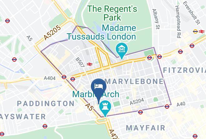 London - Berkeley Court Hotel Maps