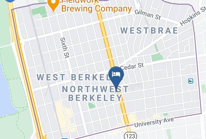 Alameda - Berkeley Inn Maps
