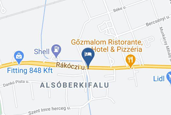 Berki Vendeglo Es Hotel Map