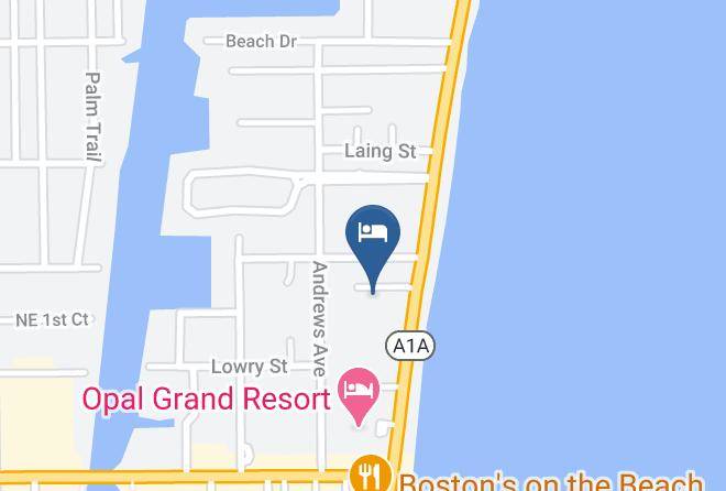 Palm Beach - Berkshire By The Sea Maps