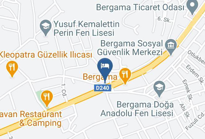 Bergama - Berksoy Hotel Maps