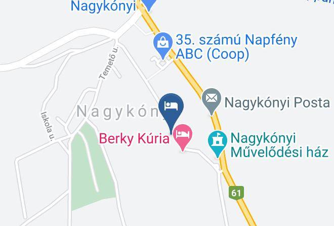 Nagykonyi - Berky Kuria Maps