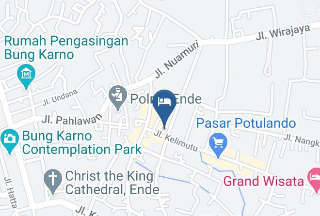 Ende Regency - Berlian Hotel Maps