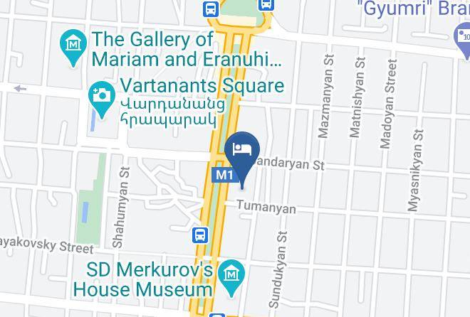 Gyumri - Berlin Art Hotel Maps