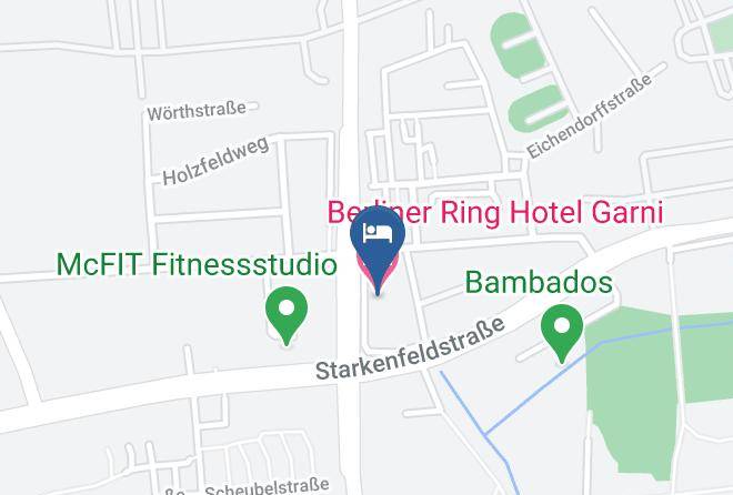 Bamberg - Berliner Ring Hotel Garni Maps
