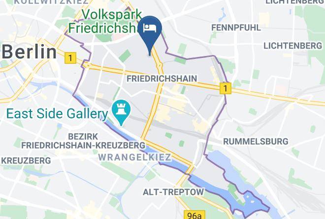 Stadt Berlin - Berlinlux Muhsam Lux 1 Maps