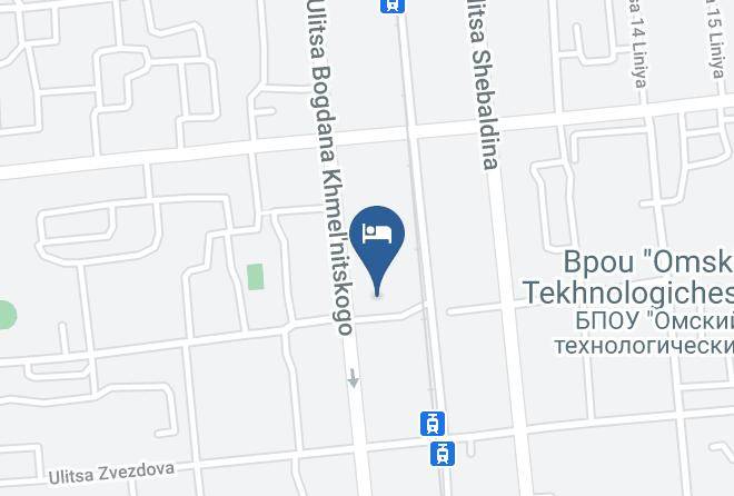 Omsk - Berloga Tsentr Otdykha Maps