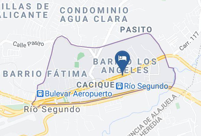 Rio Segundo - Berlor Airport Inn Maps