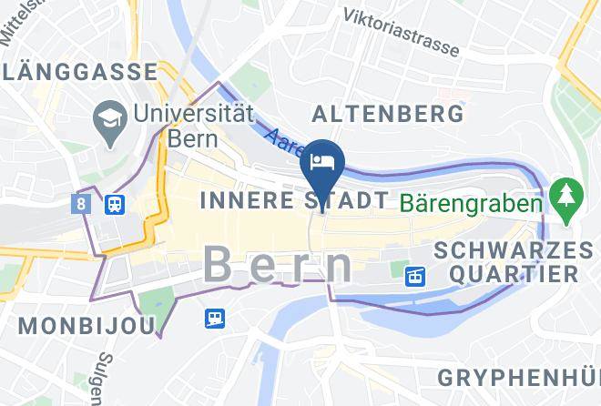 Bern Mittelland - Bern Backpackers Hotel Glocke Maps