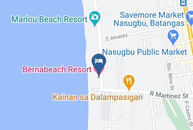 Bernabeach Resort Map