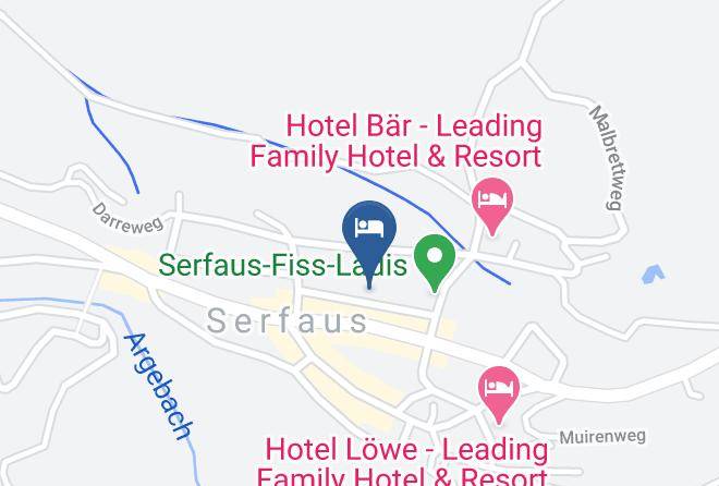 Landeck - Hotel Bernadette Maps