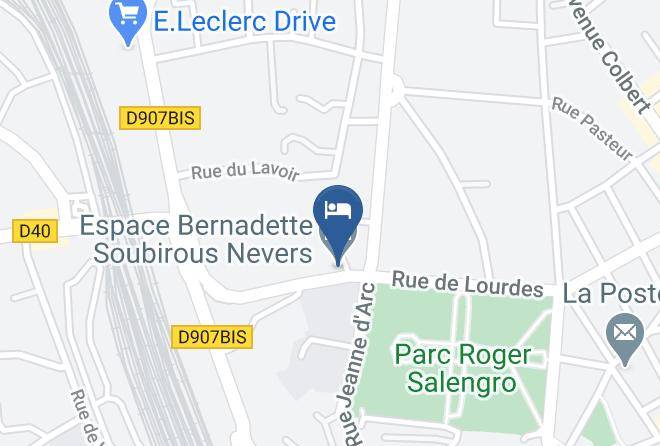 Nievre - Espace Bernadette Soubirous Nevers Maps