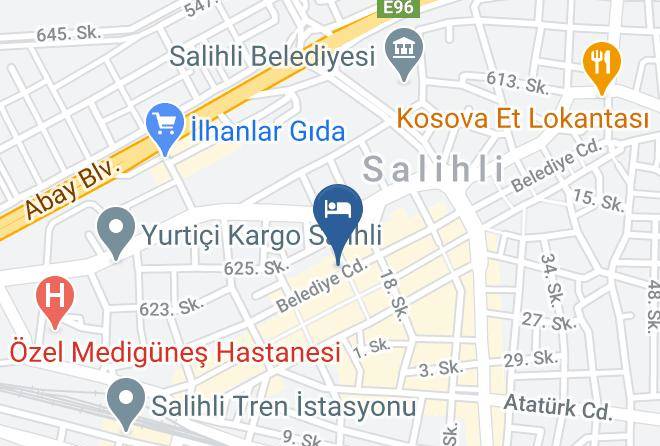 Salihli - Berrak Otel Maps